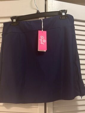 Aryeh Navy GOLF Skort with Smooth Waistband NWT Medium